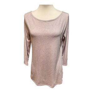 Garnet Hill Organic Cotton Blend Top Ladies Size S